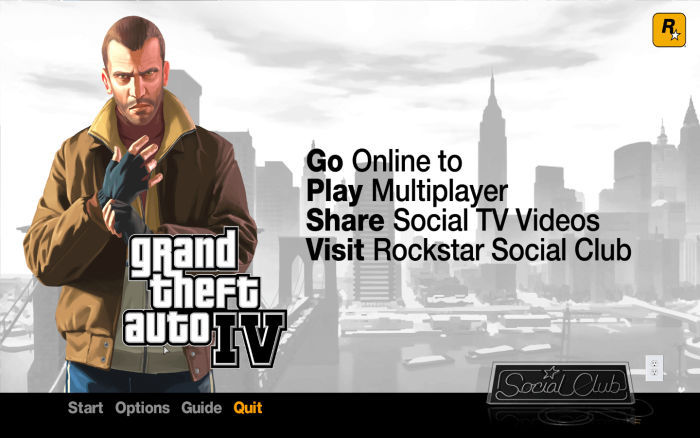 GTA4 侠盗猎车手4 for Mac 苹果电脑游戏下载 Grand Theft Auto IV-您赛