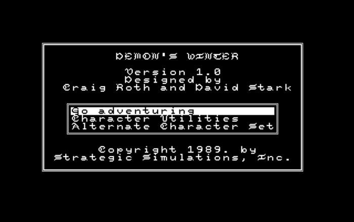 恶魔之冬 for Mac v1.0 Demon’s Winter 英文原生版下载-您赛