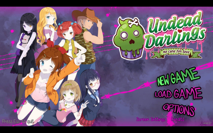 不死宝贝:无药可救的爱 for Mac v1.1.0 Undead Darlings ~no cure for love~ 英文原生版下载-您赛