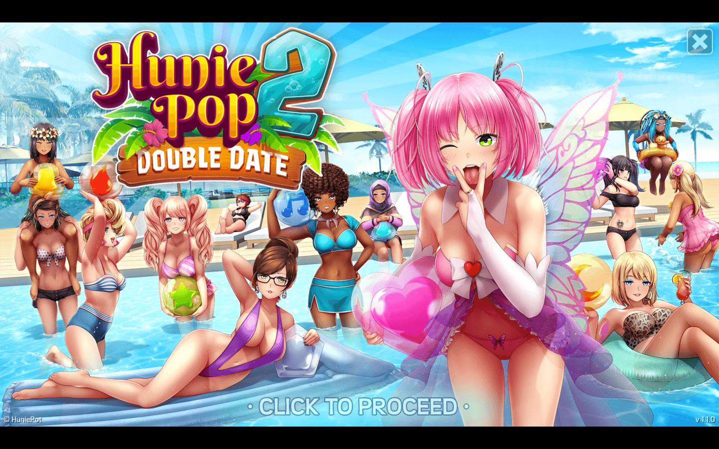 哈尼炮2：双人约会豪华版 for Mac v1.1.0 HuniePop 2 Double Date Deluxe Edition 英文原生版下载-您赛