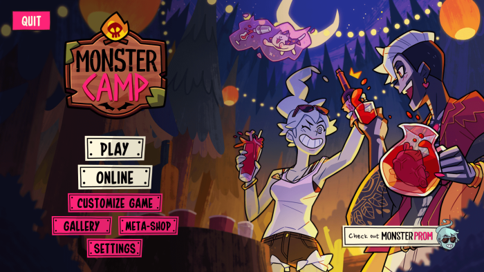 魔物学园2:怪物营地 for Mac v2.13.a Monster Prom 2: Monster Camp 英文原生版下载-您赛