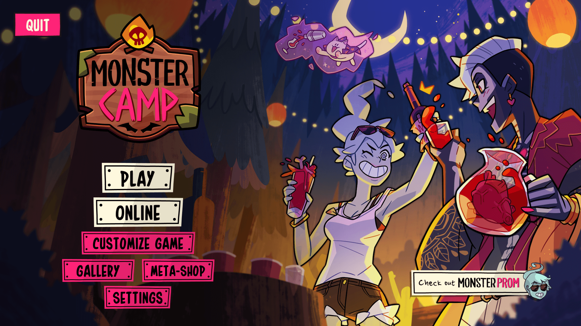 魔物学园2：怪物营地 for Mac v2.13.a Monster Prom 2: Monster Camp 英文原生版下载-您赛