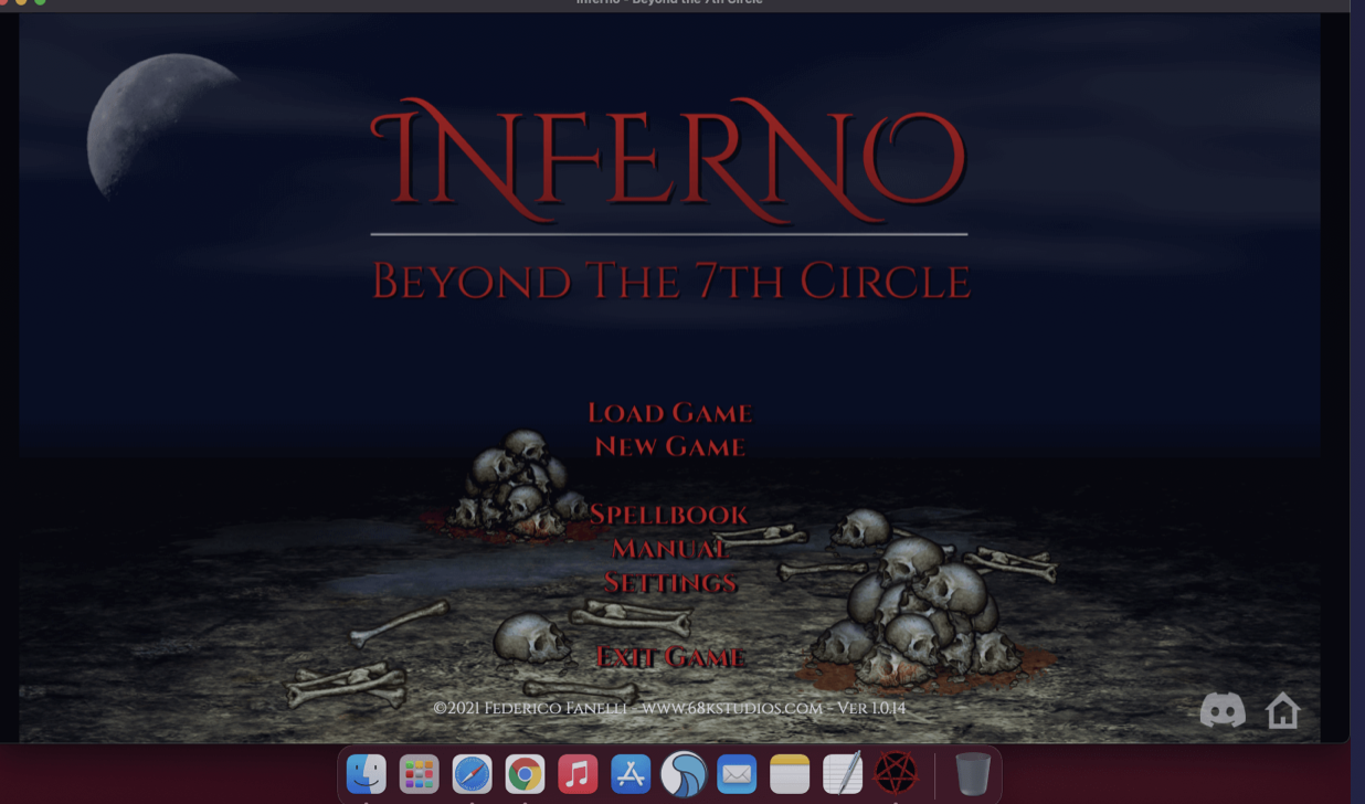 地狱：超越第七圈 for Mac v1.0.15 Inferno – Beyond the 7th Circle 英文原生版下载-您赛