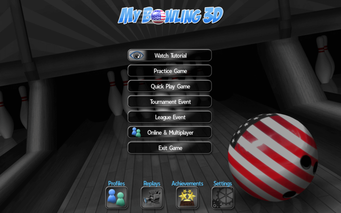 我的保龄球3D for Mac v1.32 My Bowling 3D+ 英文原生版下载-您赛