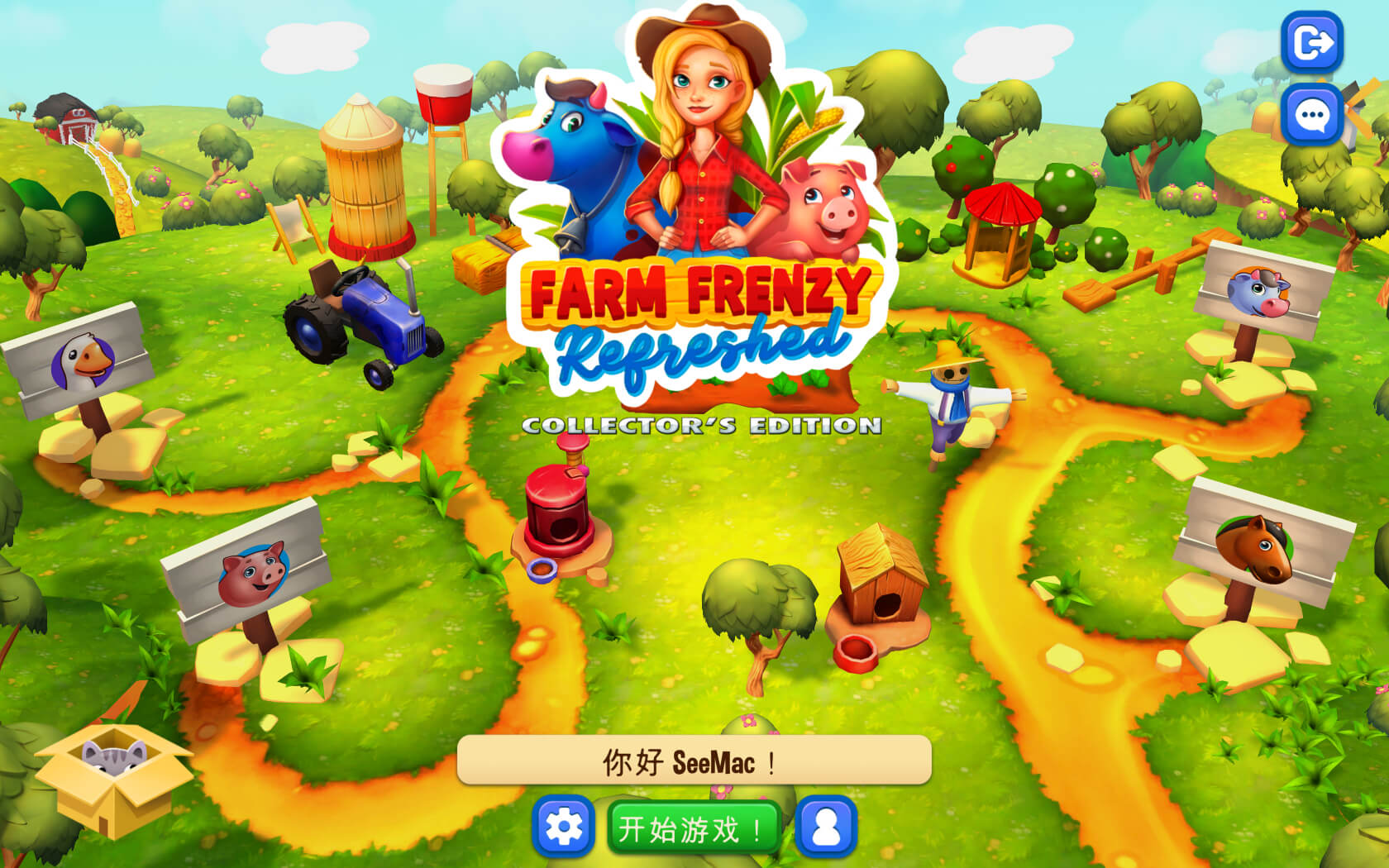 疯狂农场：刷新 for Mac v1.0 Farm Frenzy: Refreshed 中文原生版下载-您赛