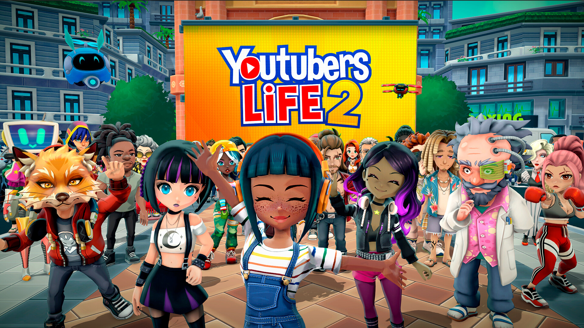 油管主播的生活2 for Mac v1.3.1.007 Youtubers Life 2 中文原生版下载-您赛